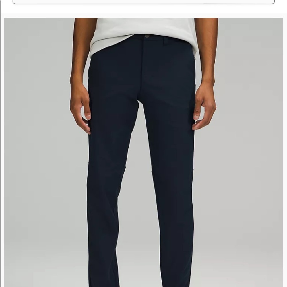 Lululemon-commission pant- navy- 29x32